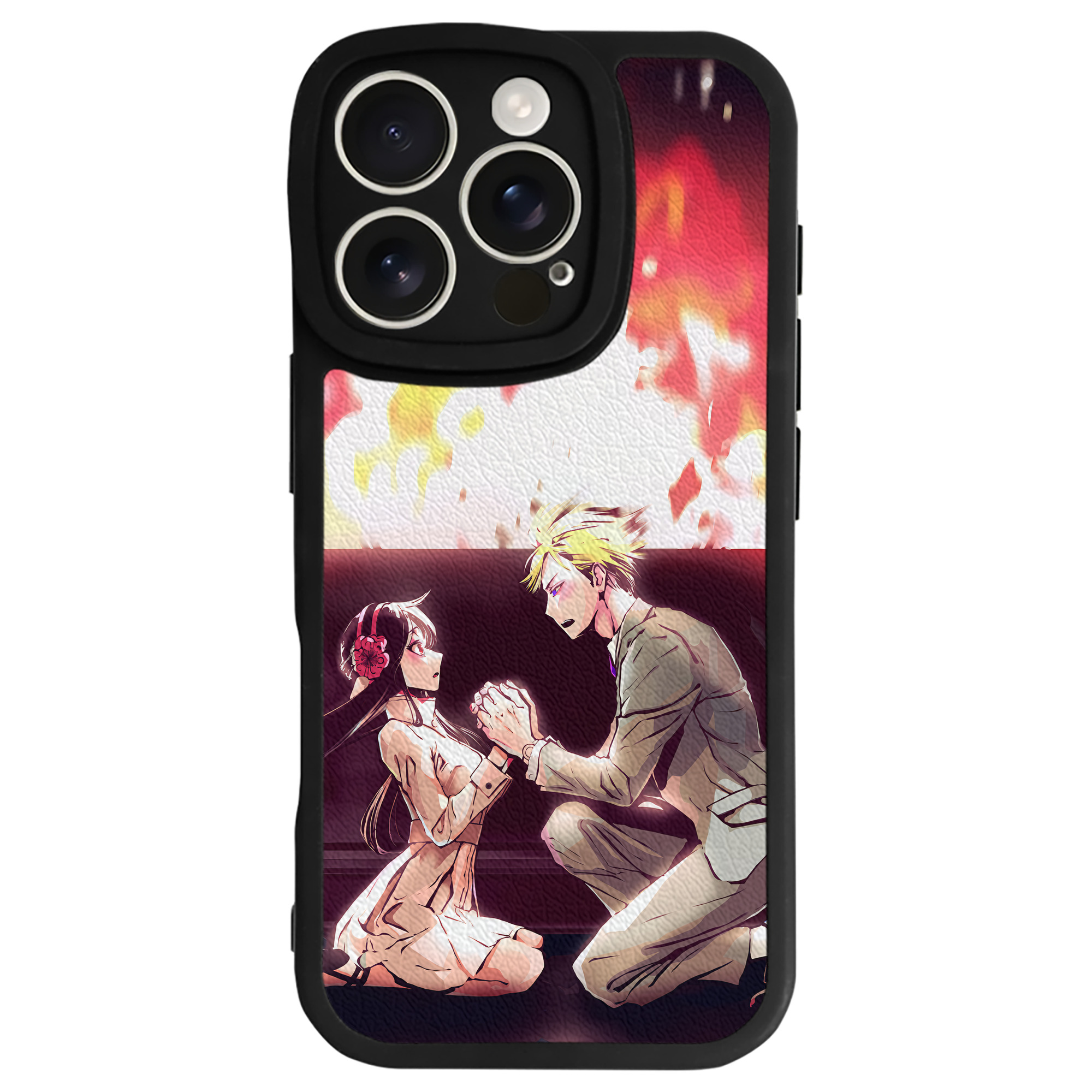 （画像用） SPY×FAMILY间谍家家酒 【iPhone 16シリーズ対応】シリコンスマホケース（レザー調） 材質：シリコン